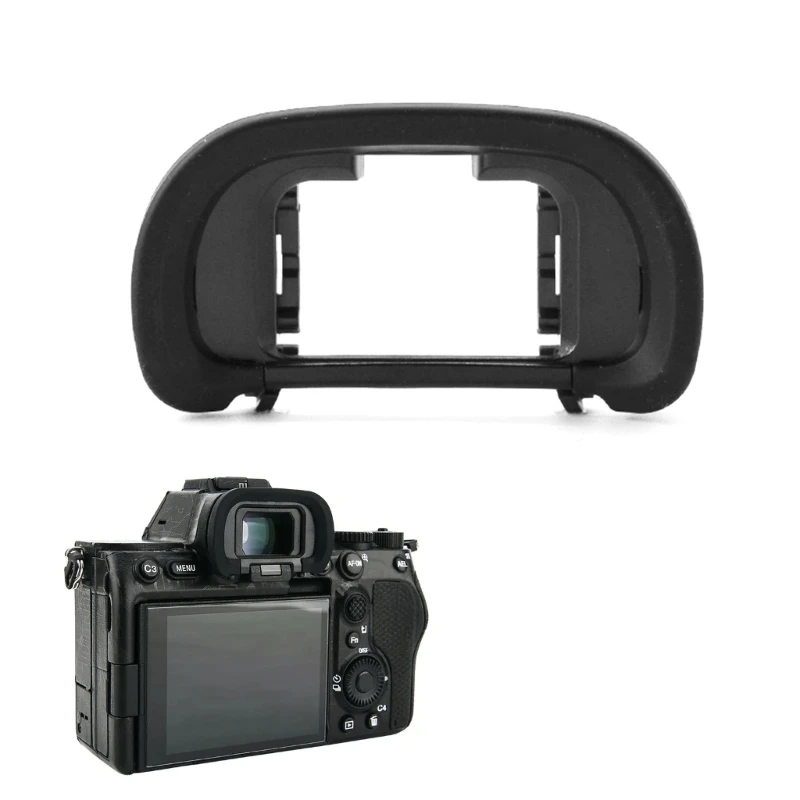 Soft Silicone FDA-EP19 Long Camera Eyecup Viewfinder Eyepiece for A7M4 A7IV A1