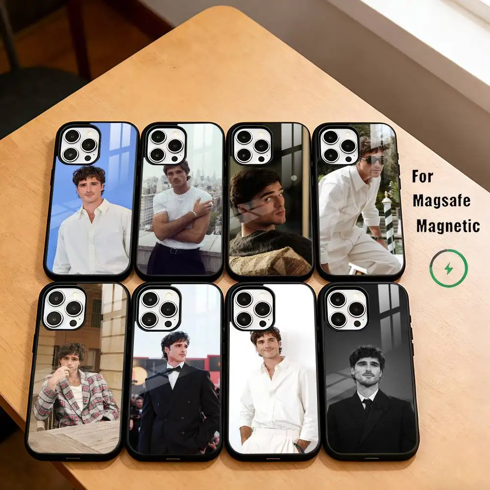 

A-Australian actor J-Jacob E-Elordi Phone Case For iPhone17,16,15,14,13,12,11 Plus,Pro Magnetic with Magsafe Wireless Charging