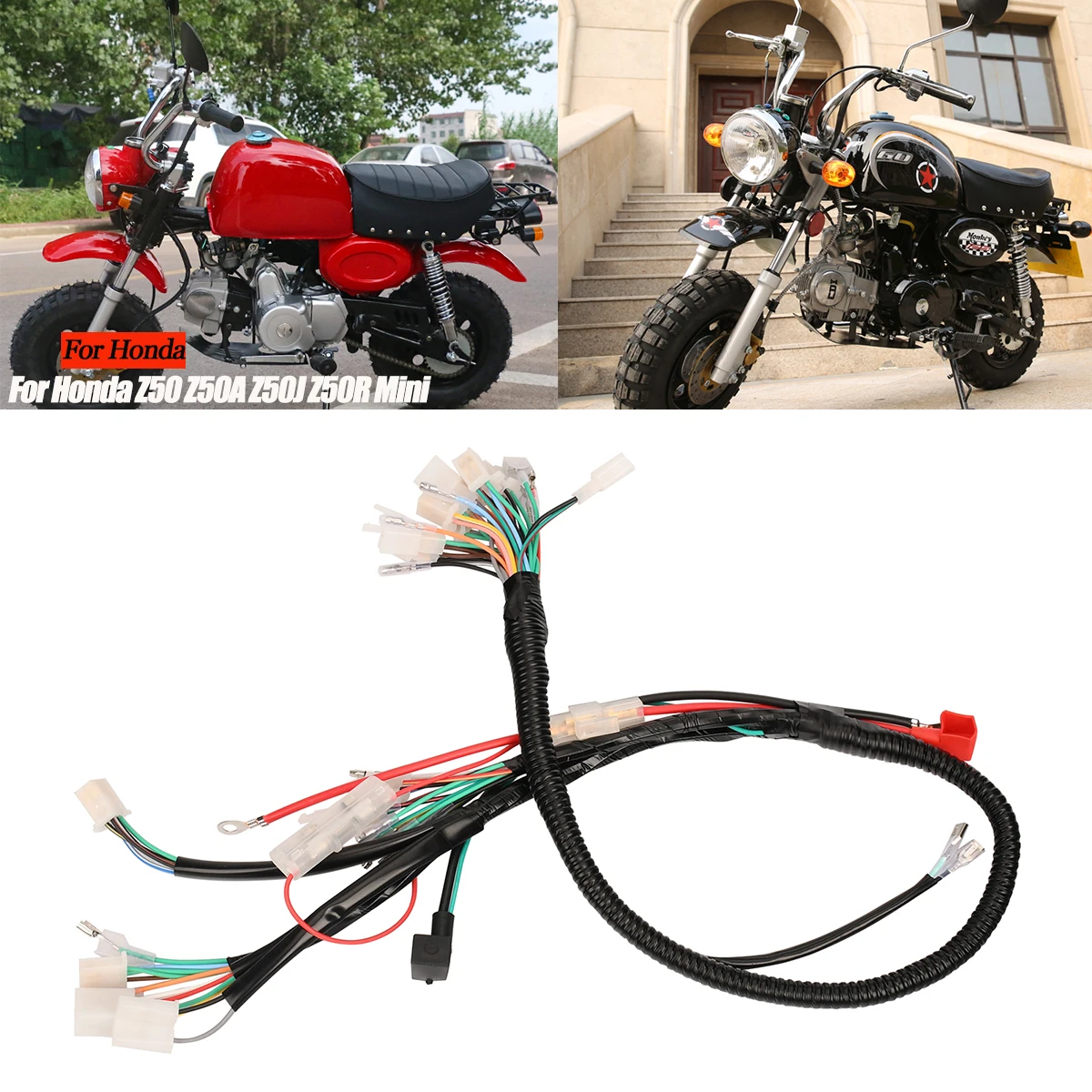 

For Honda Z50 Z50A Z50J Z50R Mini Trail Monkey Bike Motorcycle Electrics Wiring Harness Coil Kits