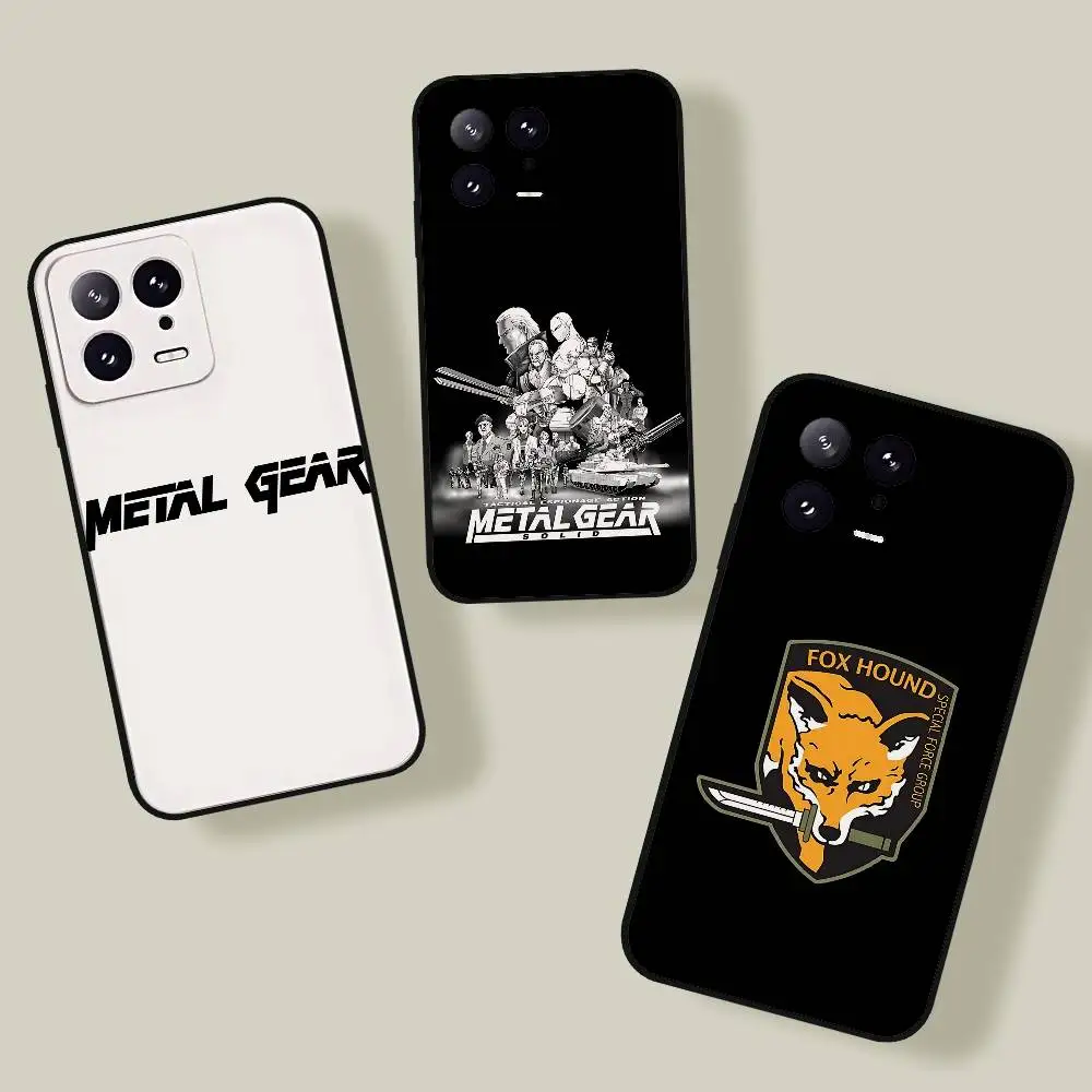 Чехол для телефона Metal Gear Solid Hot Game для Xiaomi 11 12 Redmi Note 11 5G 8T 9A 9 10T Note8Pro Note 9 12SUltra, черный чехол