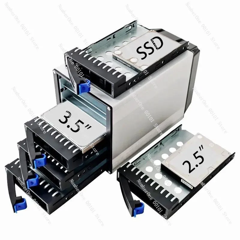 Chassis 3 optical drive position to 5 hard disk position hot-swappable hard disk cage, hard disk external box 5 position