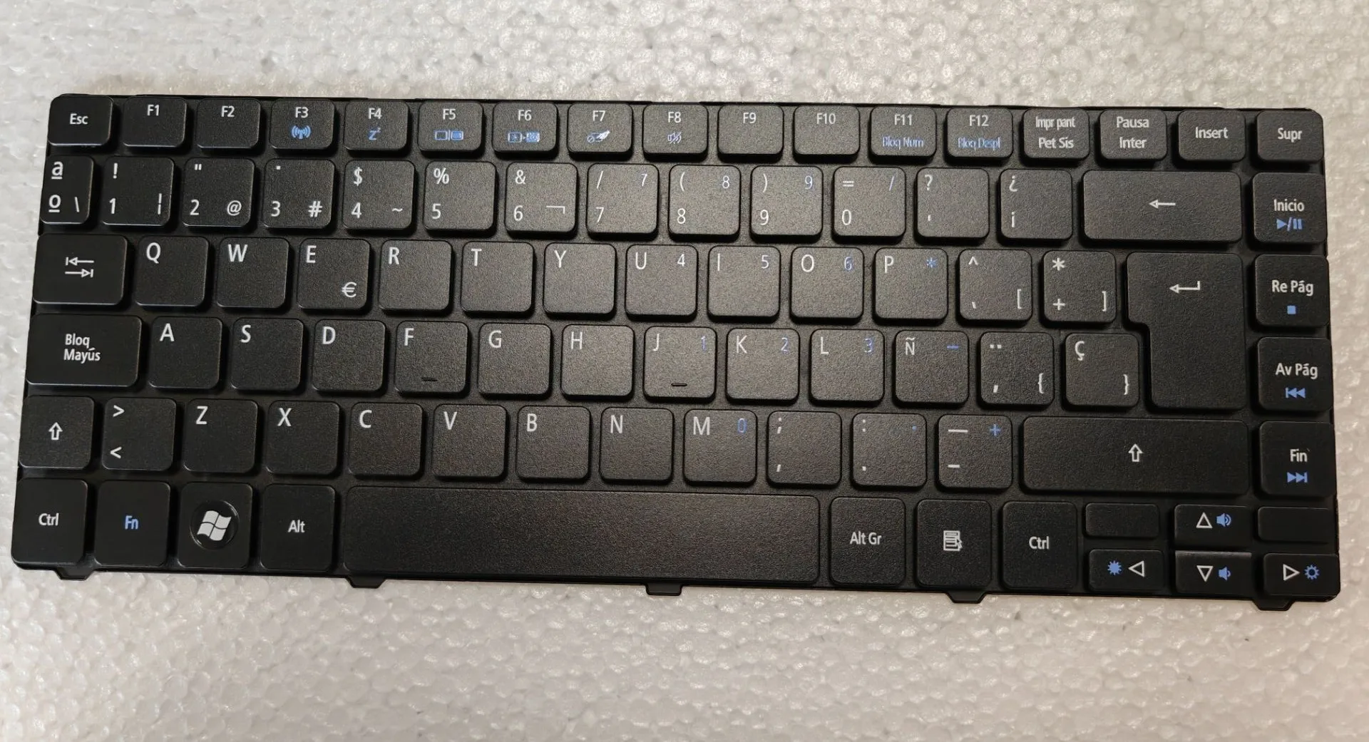 Hiszpańska klawiatura dla Acer Aspire 4535 4736 4739 4739Z 4740 4740G 4741 4741G 4741Z 4741ZG 4743 4743G 4733 5942 5942G 3810T