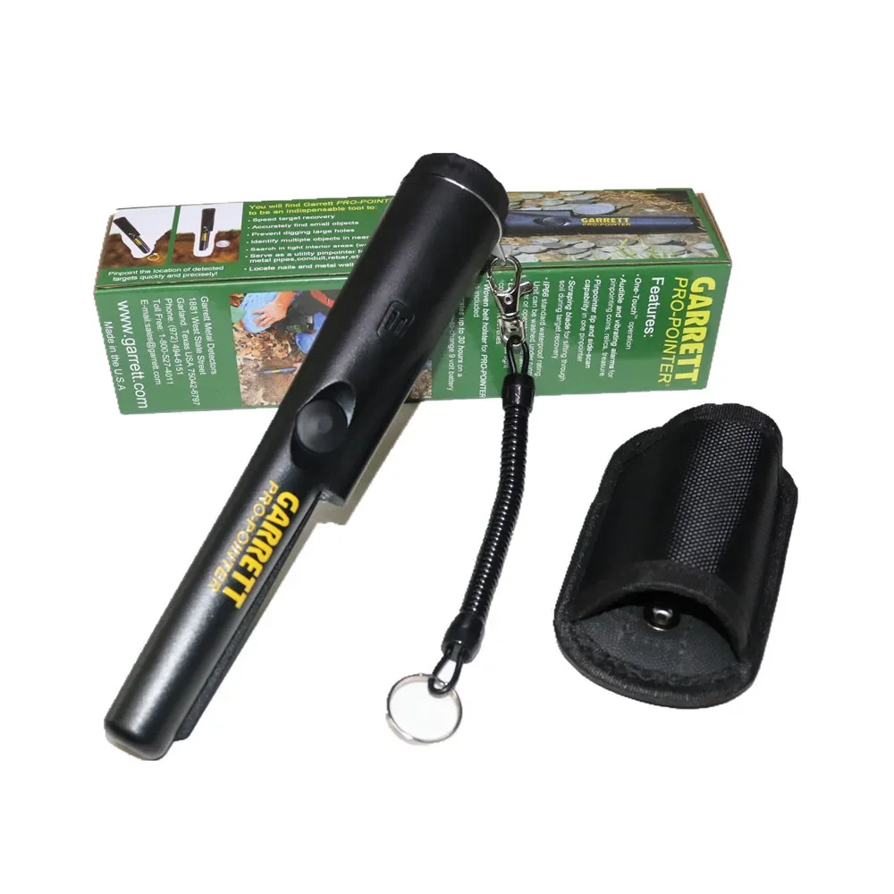 Handheld Metal Detector For Treasure Search Moedas Alta Precisão Impermeável Posicionamento Rod Exterior Subterrâneo