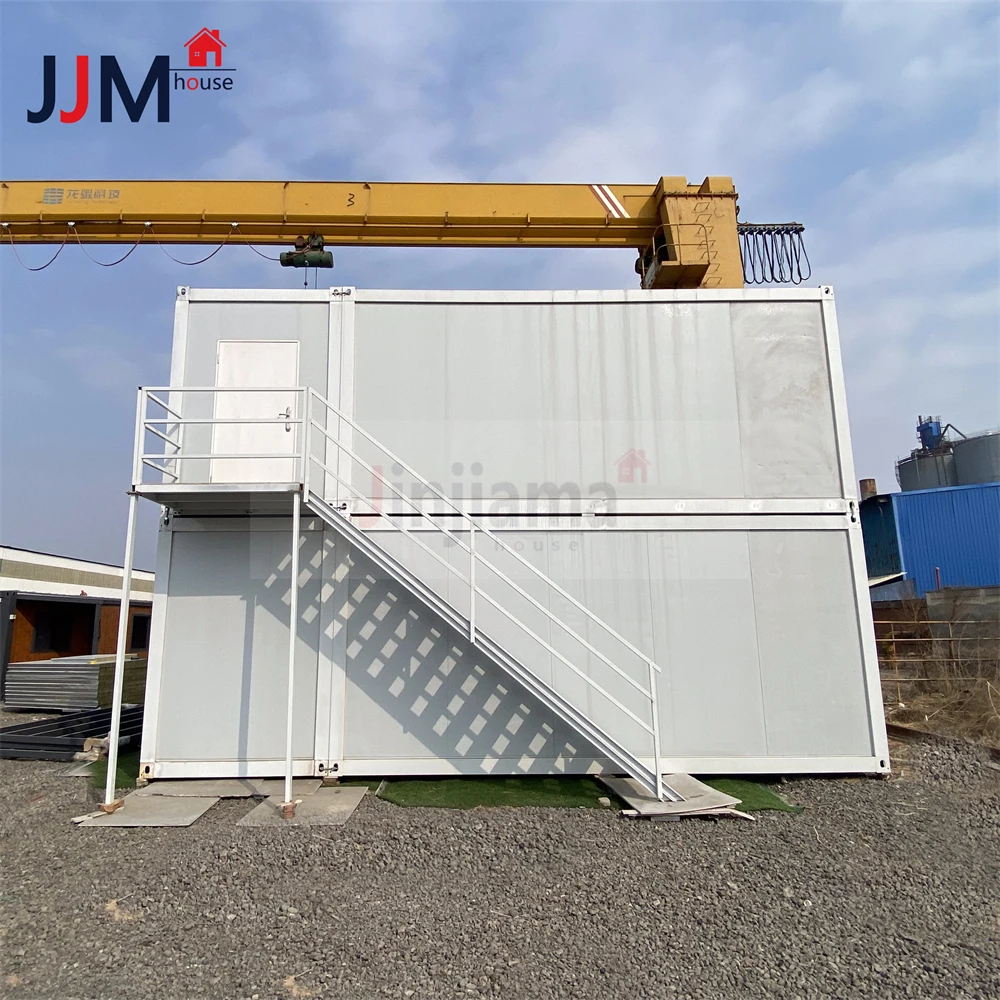 Customized China's Cheap 20ft Flat Pack Container Office Modular Homes Prefab Tiny House Living Isolation Rooms Made Sandwich Pa
