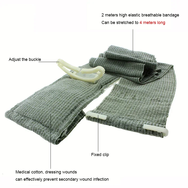 Emergency Medical Trauma Kit with Israeli Bandage 4inch/6inch - Outdoor Camping Hiking First Aid Wound Care Security Protection