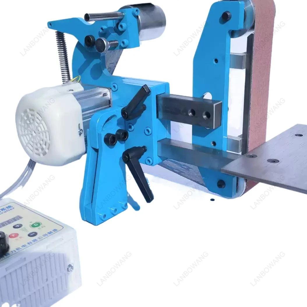 750W 1100W Vertical Horizontal Dual Use Electric Belt Sander Metal Wood Polishing Grinding Machine