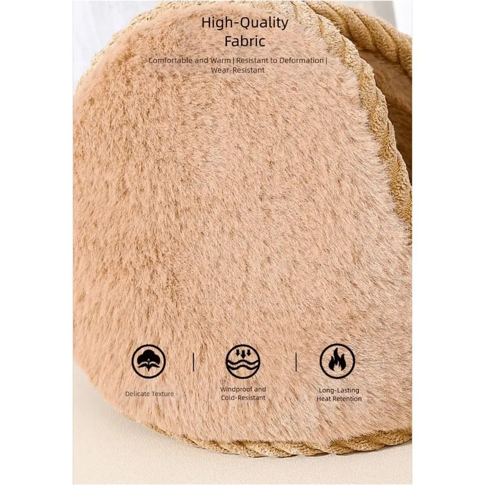 جديد لينة الأذن دفئا بلون الباردة حماية الأذن يفشل غطاء للأذنين الدافئة النساء الرجال #3