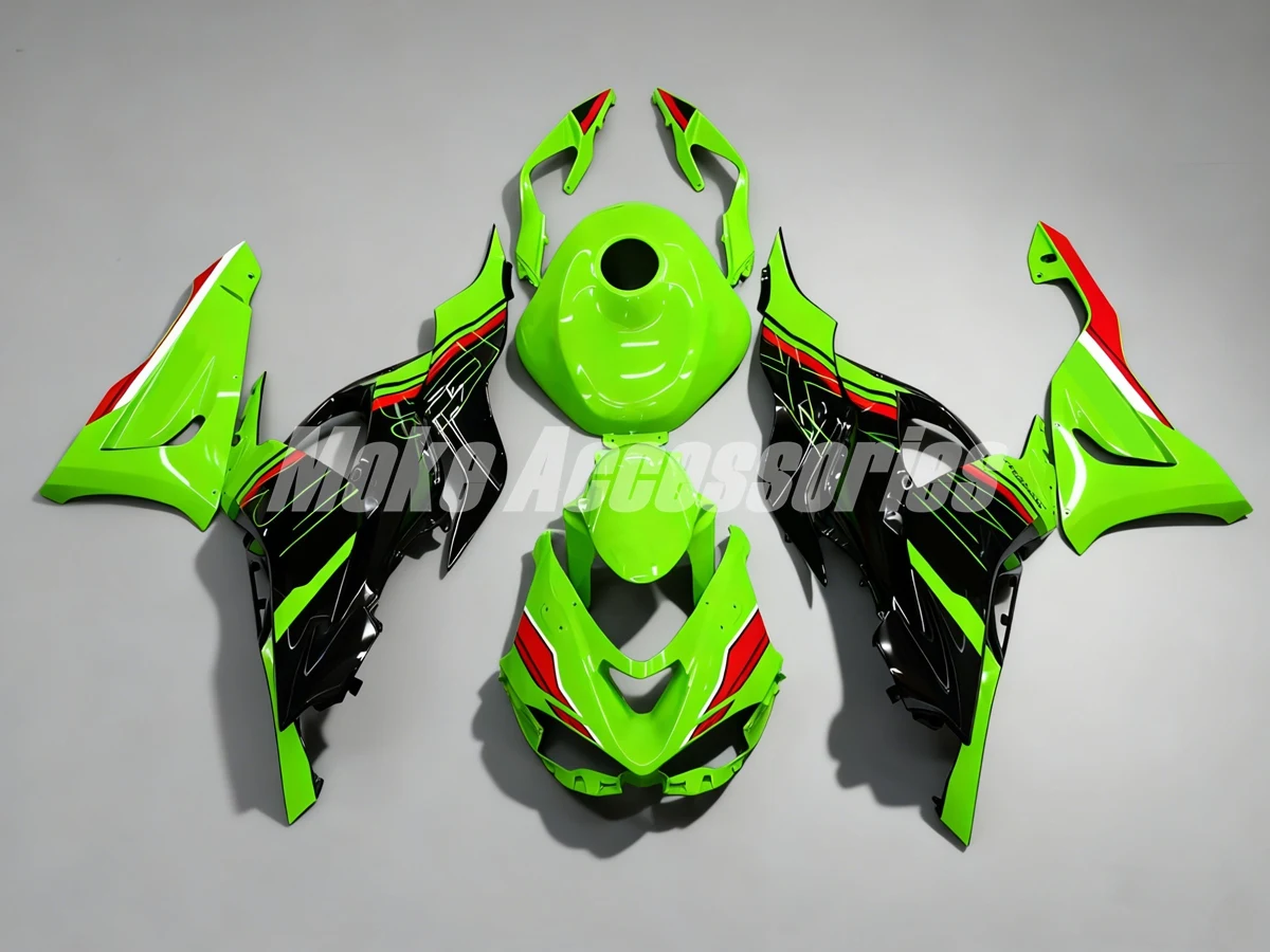 

Fairings Kit Fit For Zx-6r 2023-2024 636 23-24 Ninja Bodywork Set ABS Injection Green Red Black