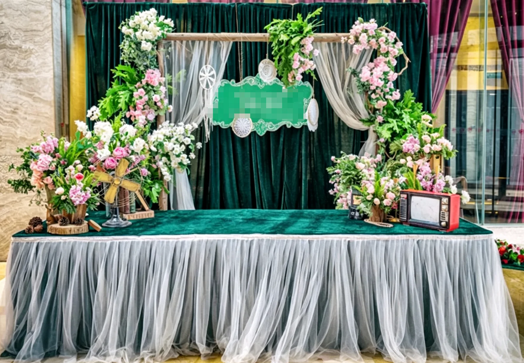 

Deep Green Velvet Backdrop Curtain for Party Wrinkle Free Thick Velure Drapes for Backdrop,Velvet Curtains for Theater Stage