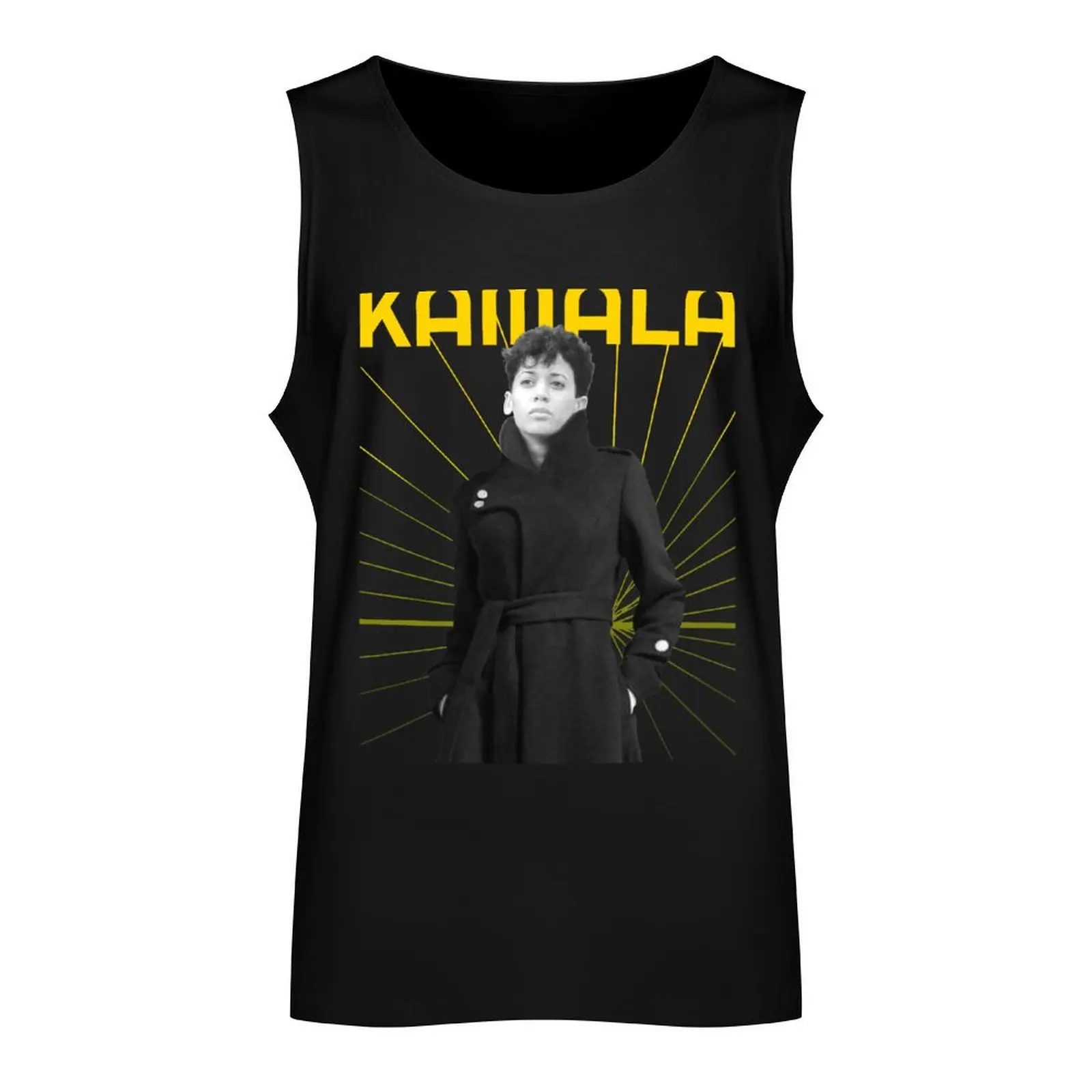 Young Kamala Harris Tank Top Men's t-shirt gym clothes man sleeveless man shirts sleeveless Men's t-shirts