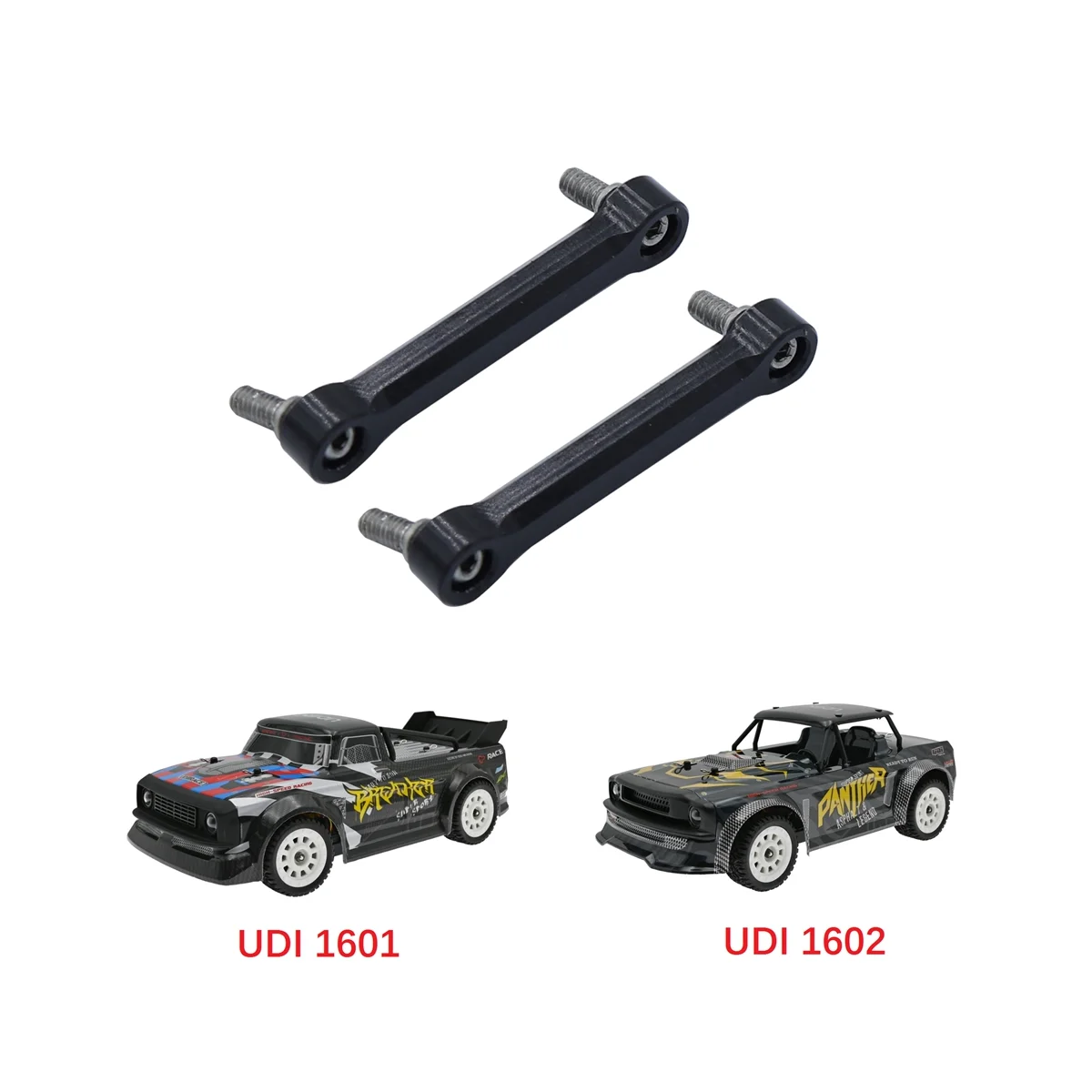 Batang tarik Tautan Logam untuk SG 1603 SG 1604 SG1603 SG1604 UDIRC UD1601 UD1602 UD1603 UD1604 1/16 suku cadang Upgrade mobil RC, 6