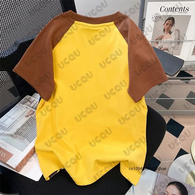 2026 جديد الكرتون لطيف سانريو مرحبا كيتي أنيمي Y2K تي شيرت مطبوع للنساء الصيف قصيرة الأكمام عادية تيز شارع العليا القوطية