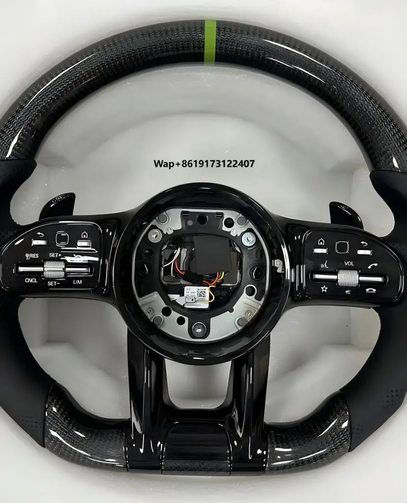 Hot Selling High Quality Car Steering Wheel for a c E Gla Glc Gle Gls Glk Carbon Fiber Steering Wheel