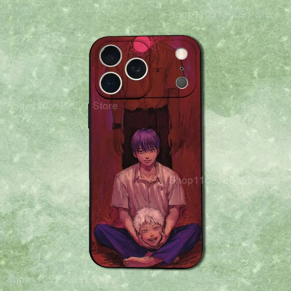 Comic H-Hikaru D-Died Phone Case For iPhone 14,13,17,12,11,16,15,Plus,Pro Max,XS,X,XR,SE,Mini,Soft Silicone Black Cover