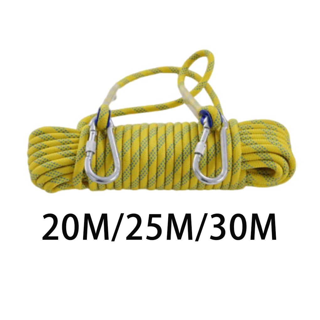 

20/25/30 м альпинистская альпинистская веревка спасательная веревка пожарная парашютная веревка из прочного материала плотная для плетения, работы на парашют