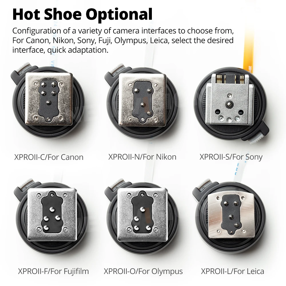 Godox XPROII Trigger Hot Shoe XPROII-C XPROII-N XPROII-S XPROII-F XPROII-O XPROII-L Replace Accessories for Canon Nikon Sony