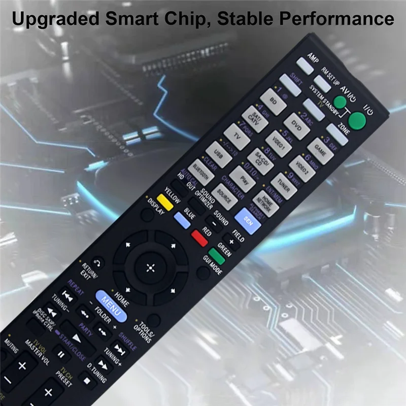 -A25M استبدل جهاز التحكم عن بعد RM-AAP080 لجهاز التحكم عن بعد Sony AV SYSTEM