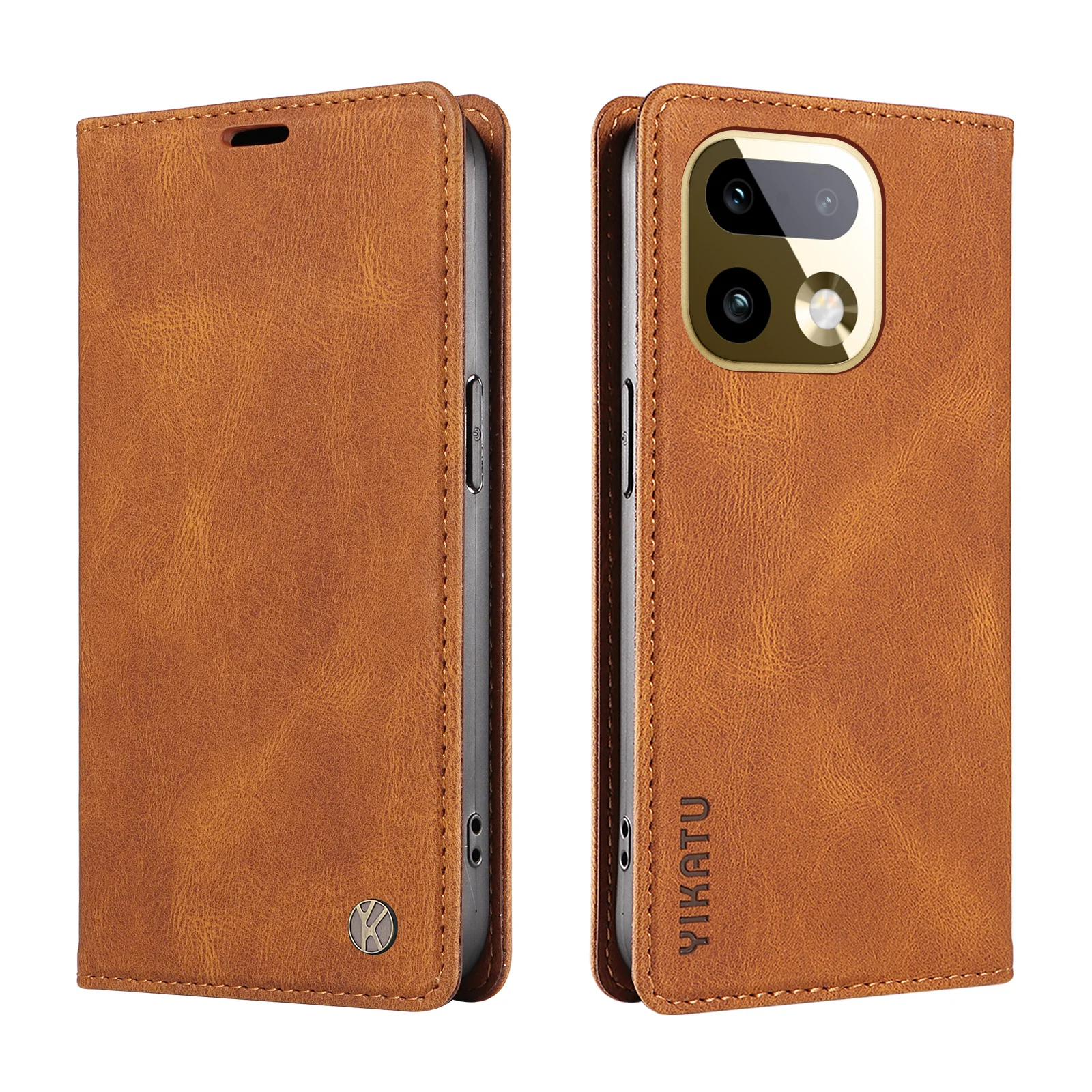 Leather Magnetic Flip Case for Realme 14 14T 14X 15 15X 15T 16 Note 70 C100 C85 C83 Pro Plus Wallet Card Holder Book Cover