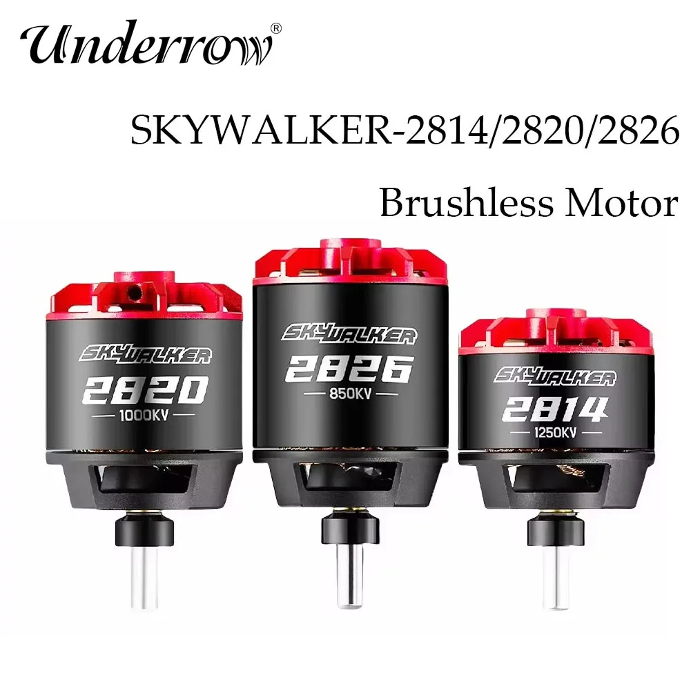 

Hobbywing Skywalker 2814 /2820 /2826 SL Brushless Motor 1000KV 1250KV 1400KV 550KV 850KV For Rc Airplane / Fixed-wing