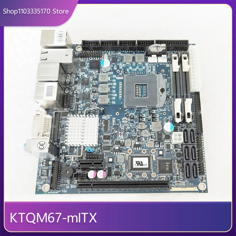 For Kontron KTQM67-mITX KTQM77 Industrial Motherboard