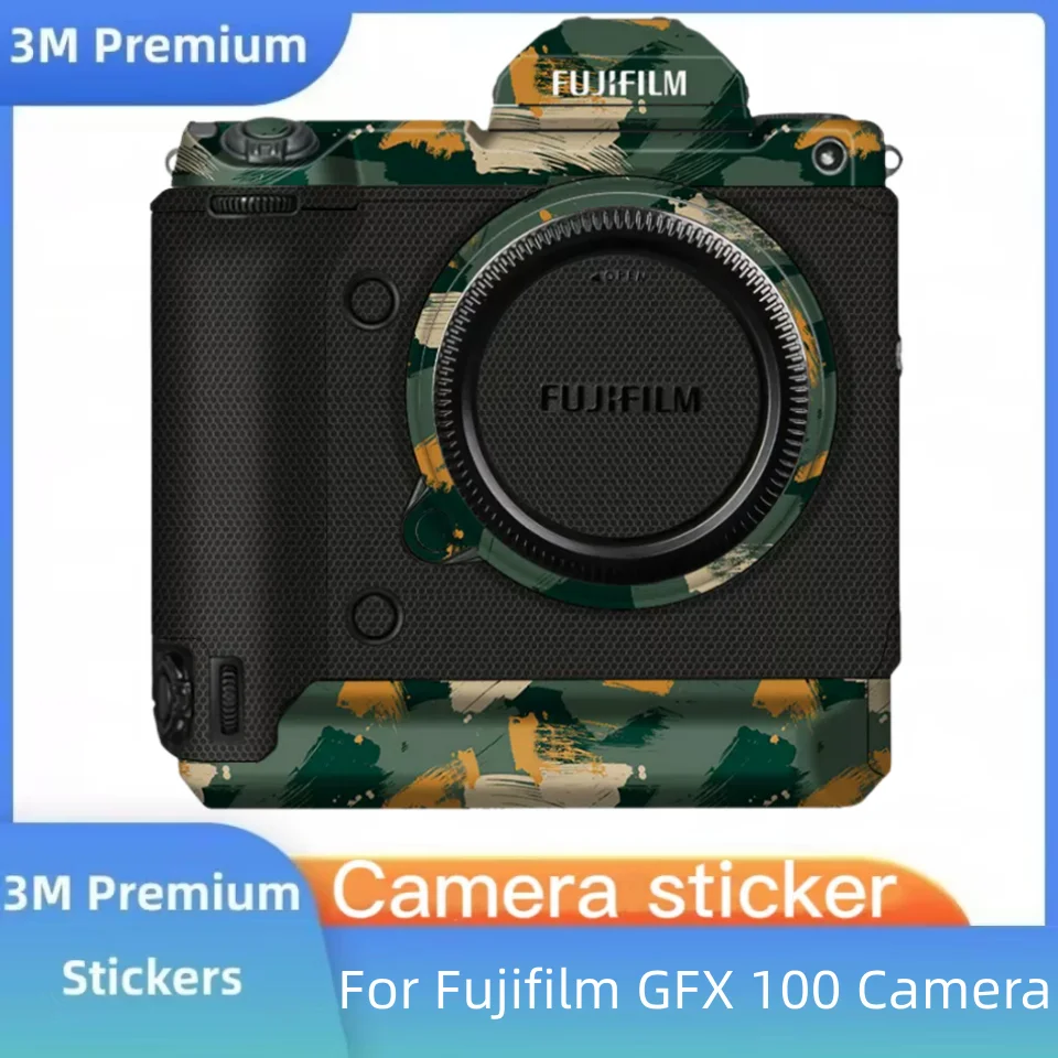 For Fujifilm GFX100 Decal Skin Vinyl Wrap Film Camera Body Protective Sticker Protector Coat For FUJI GFX 100 GFX-100