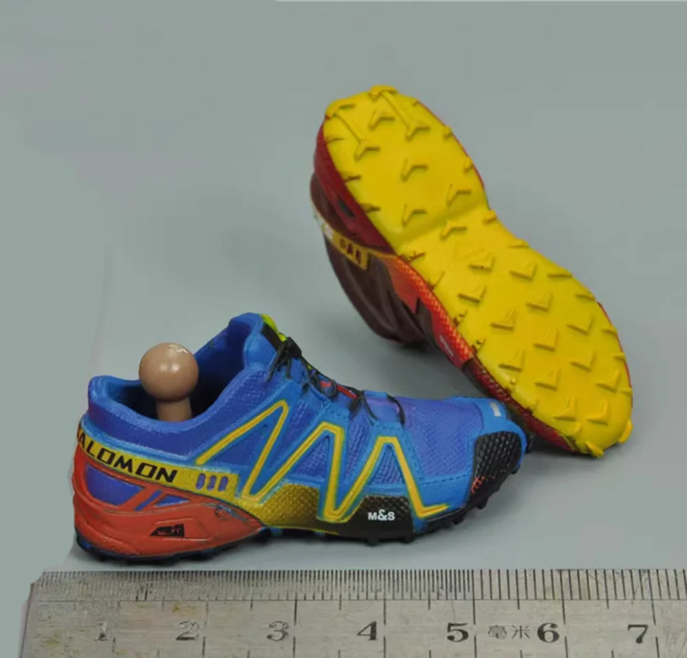 

EASY&SIMPLE ES 26013 PMC Soldier Private Military Contractor Man Colored Solid Shoe Boots with Foot Connector For 12" Action 1/6