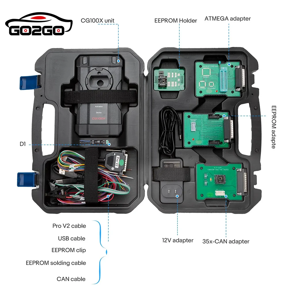 2024 Original Newest CGDI CG100X New Generation Programmer CG 100 X Reset Tool Reset Mileage Adjustment