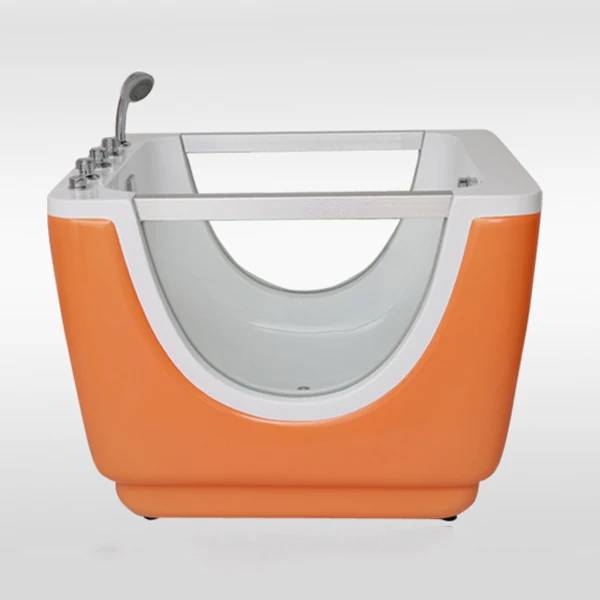 

&c Freestanding Soaking Rectangle Contemporary Baby Spa Bath Tub for Villa Use