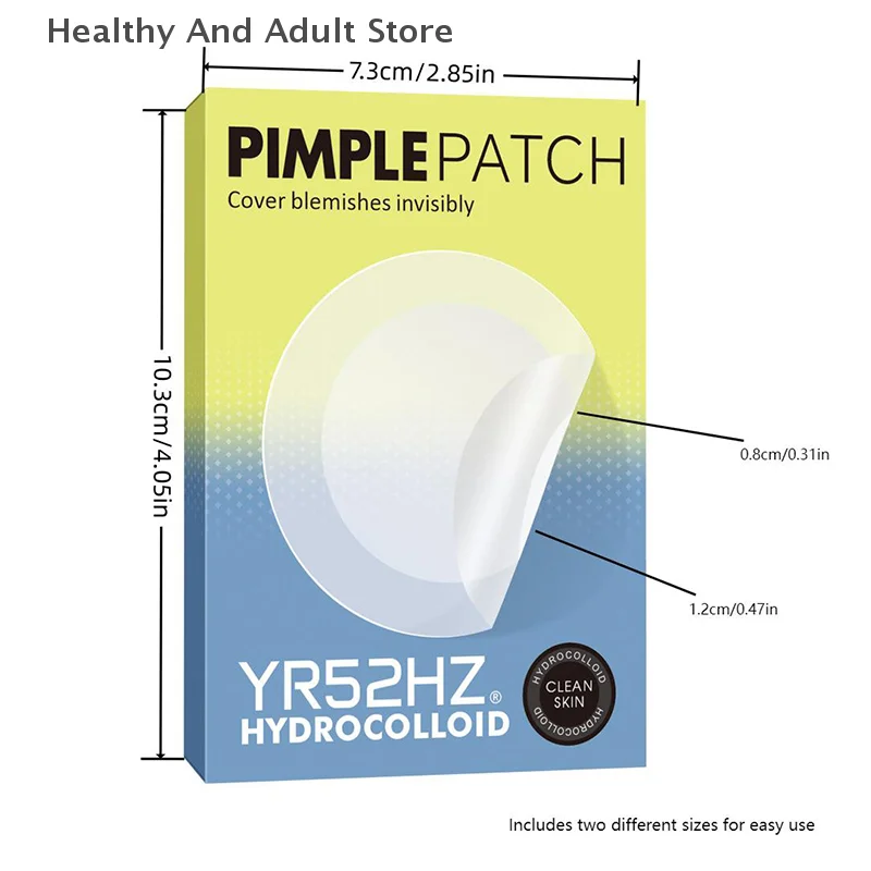 أداة مكياج لاصقة للعناية بالبشرة شفافة مستديرة 360 قطعة