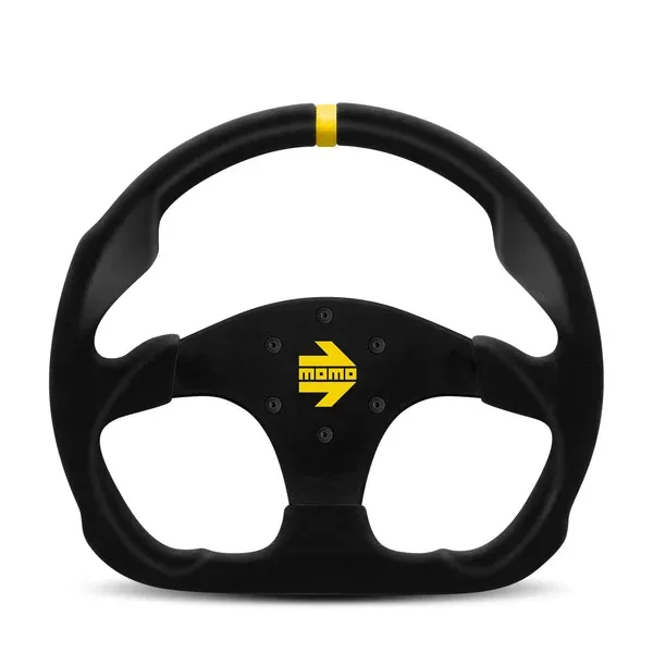 MOMO Motorsport MOD. Volante de Carreras de 320 mm, 30, en Gamuza Negra - R1960/32S