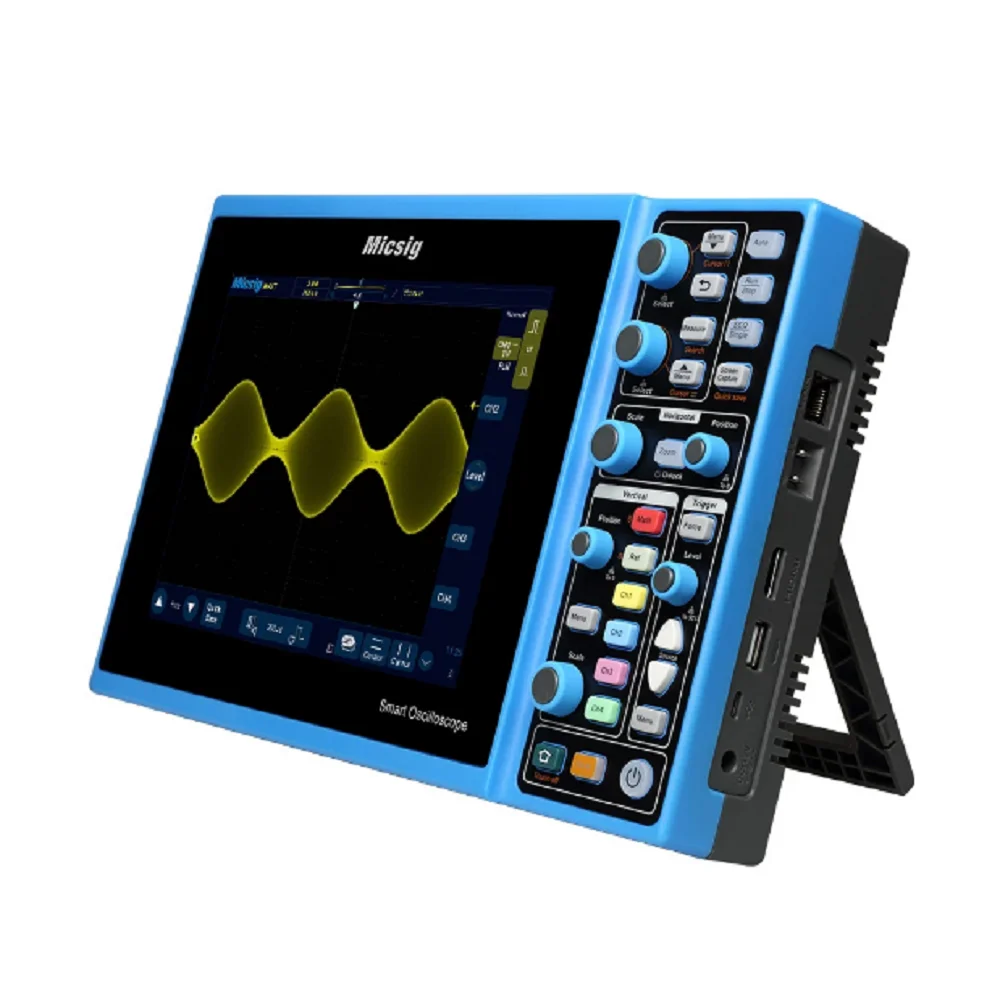 Micsig Tablet Portable Digital Oscilloscope STO1104E 100MHz 4Channel 70Mpts 8Inch TFT LCD Automotive Oscilloscope