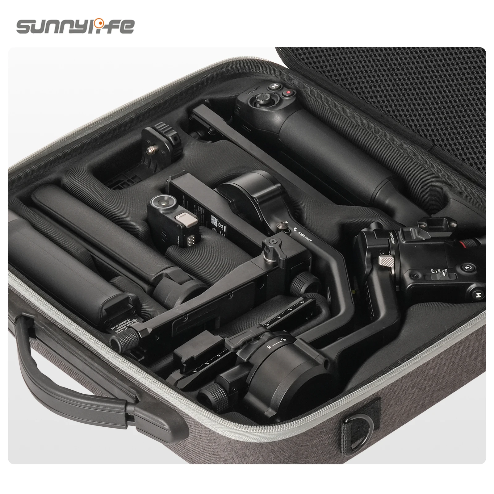 Torba do przechowywania Sunnylife kompatybilna z DJI RS 5, futerał ochronny na stabilizator ręczny Ruying, akcesorium ochronne. — zdjęcie produktu 4