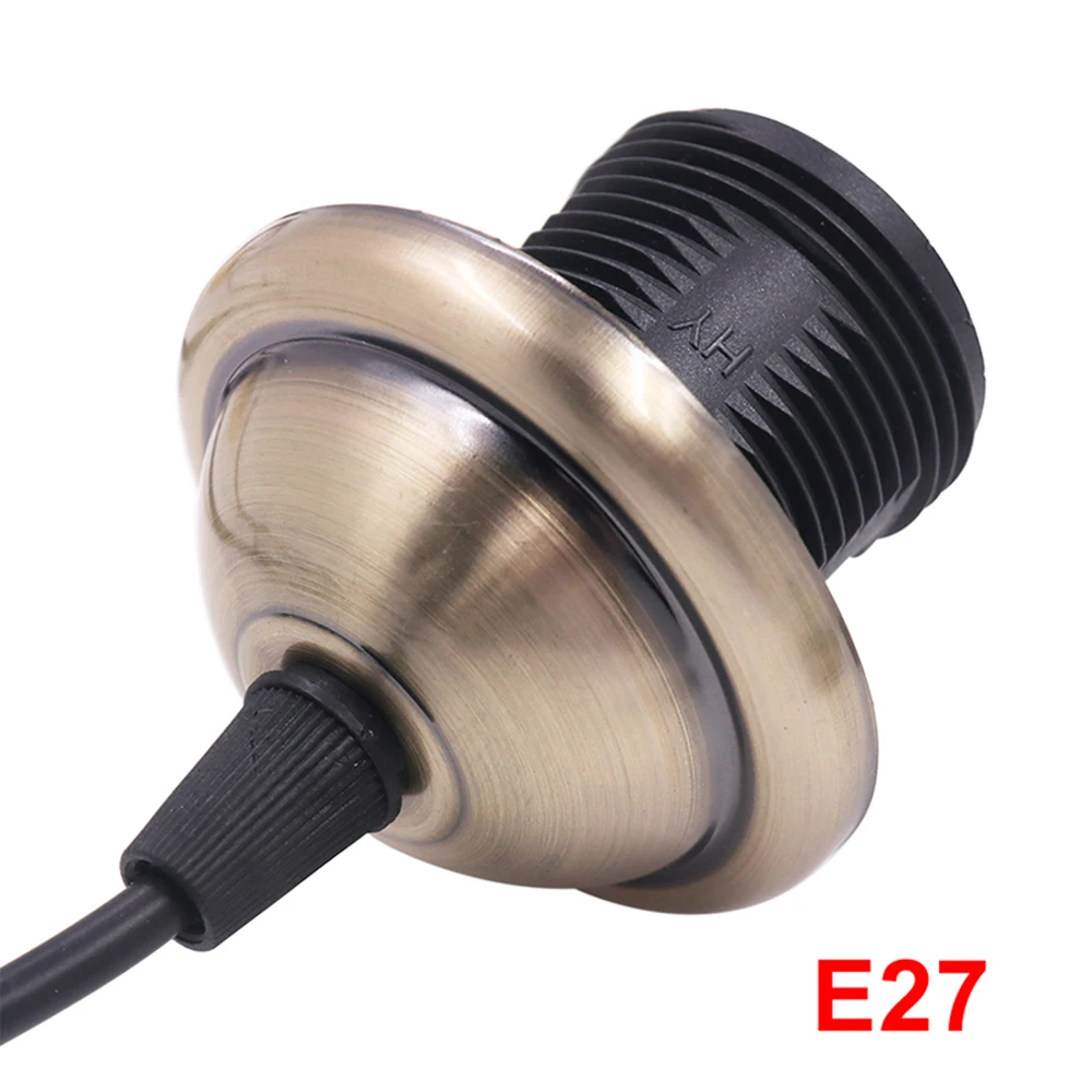 Home Decor Incandescent Vintage Bulb Holder Pendant Light Lamp Base E27 Socket