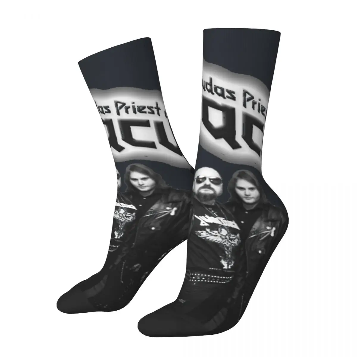 Tiki Alternative Band Legends Men's Socks Unisex judas priest Harajuku Seamless Printed Funny Novelty Crew Sock official-website