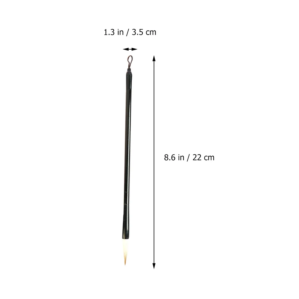 

3 Pcs Writing Brush Practical Pen Ink Paint Calligraphy Chinese Student Stationary