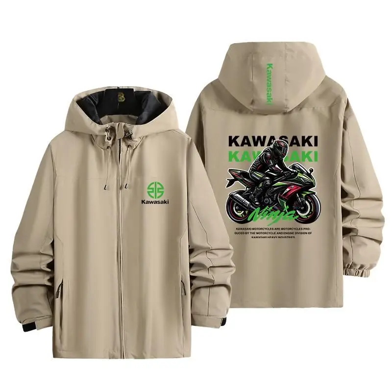 سترة شحن لركوب الدراجات النارية كاواساكي كاواساكي مينجا نينجا لمحبي سيارات الربيع والخريف والشتاء