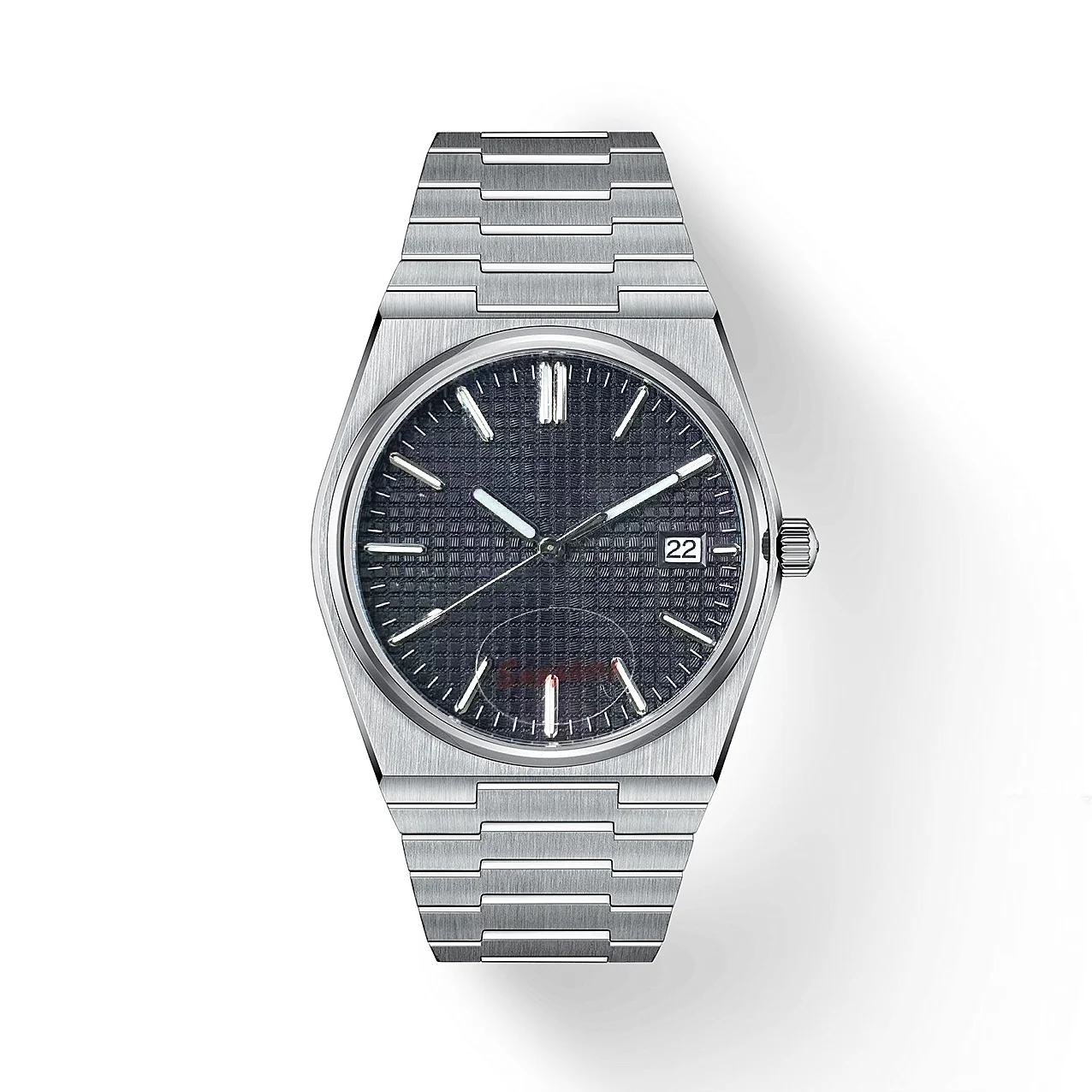 40 مللي متر ساعة سوبر بلاير الصين NH35 ساعة يد ميكانيكية أوتوماتيكية ساعة رجال الأعمال الفاخرة مقاوم للماء