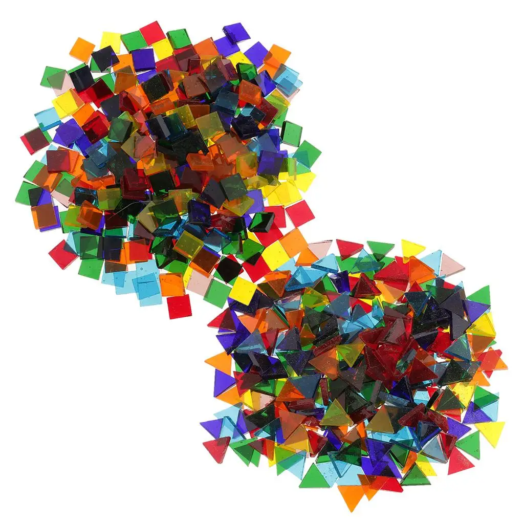 

320g Assorted Color Vitreous Glass Mosaic Tiles Tessera for Mosaic Making