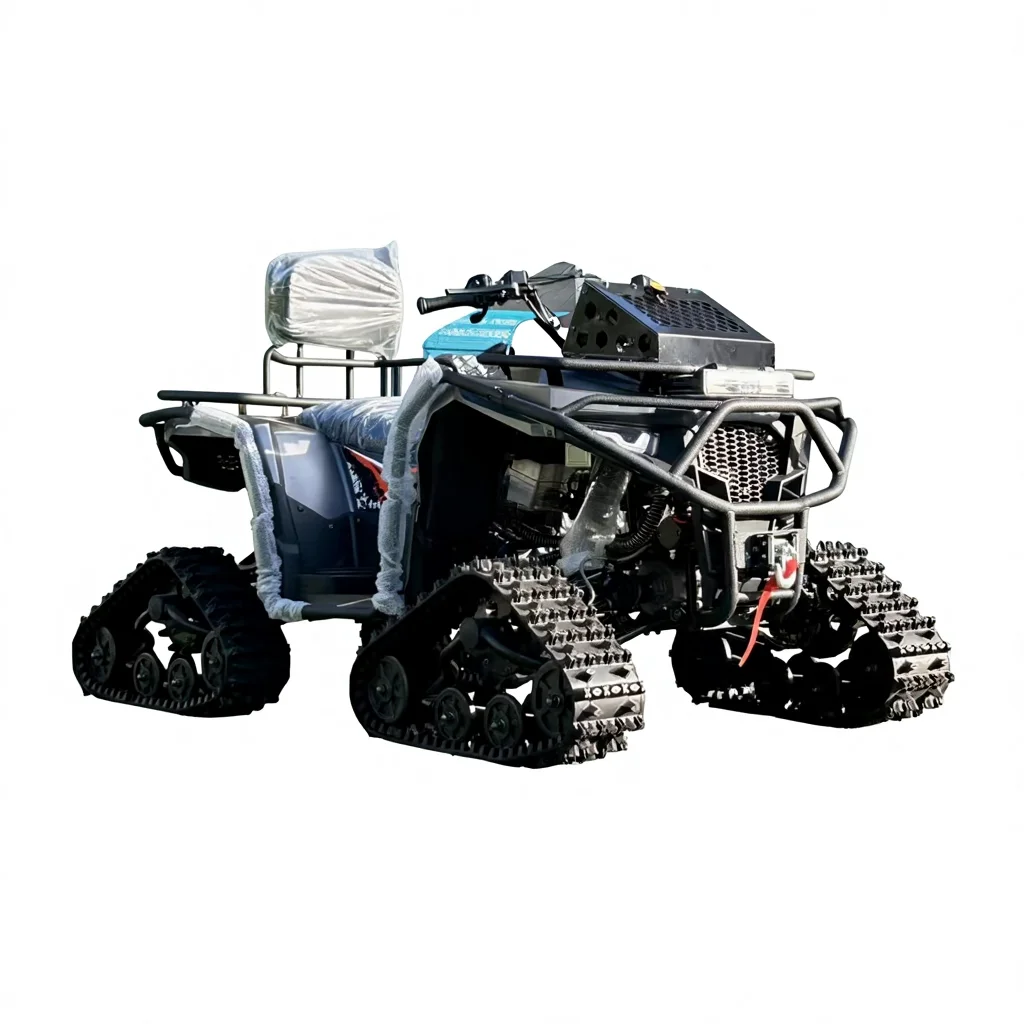 High Quality New Style Cheap Snow Track 350cc Atv