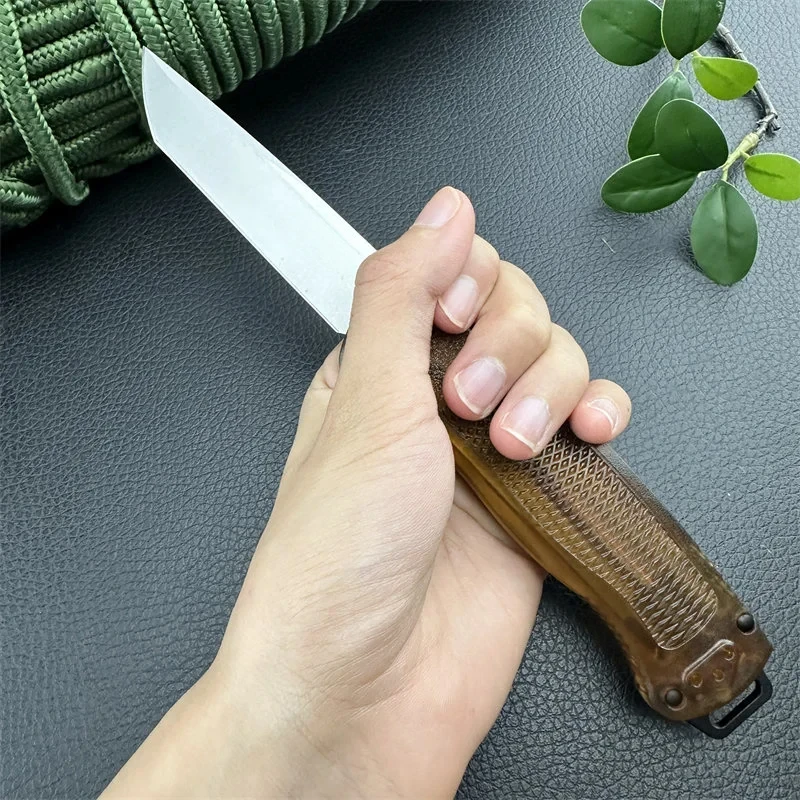 

BM5370 PEI Handle D2 Blade Outdoor Tactical Military Hunting Camping Hiking Survival EDC pocket folding knife Men's gift