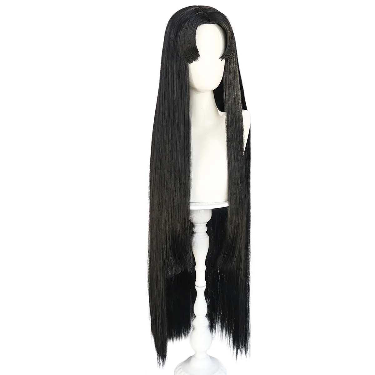 Head Seven Strange Talks Cosplay huai yunqing Black Long Straight Wig For Men