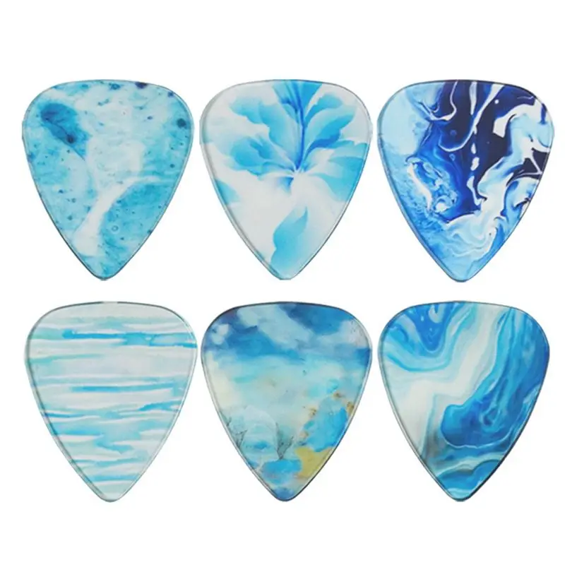 【New User-Coupon!】Transparent Picks, Guitar Picks, Folk Guitar, Electric Guitar Picks, Personalized Color Transparent Picks