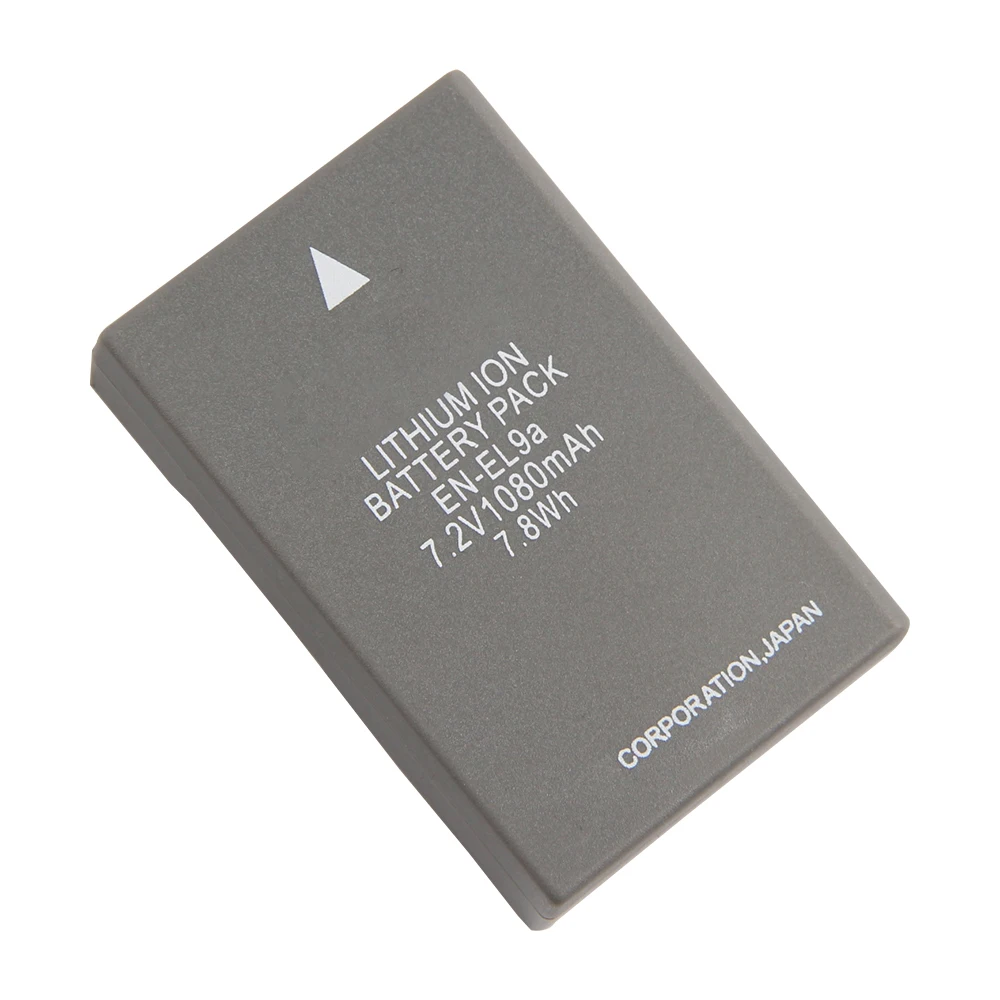 Original Replacement Battery For Nikon D5000 D3000 D60 D40X EN-EL9 EN-EL9A Camera Battery 7.8Wh Rechargeable Battery