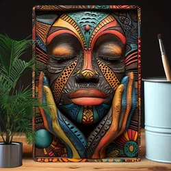 Vibrant African Culture Artwork - 32% Higher Bending Resistance - Perfect for Bedroom, Living Room, Garden, Studio, Classroom