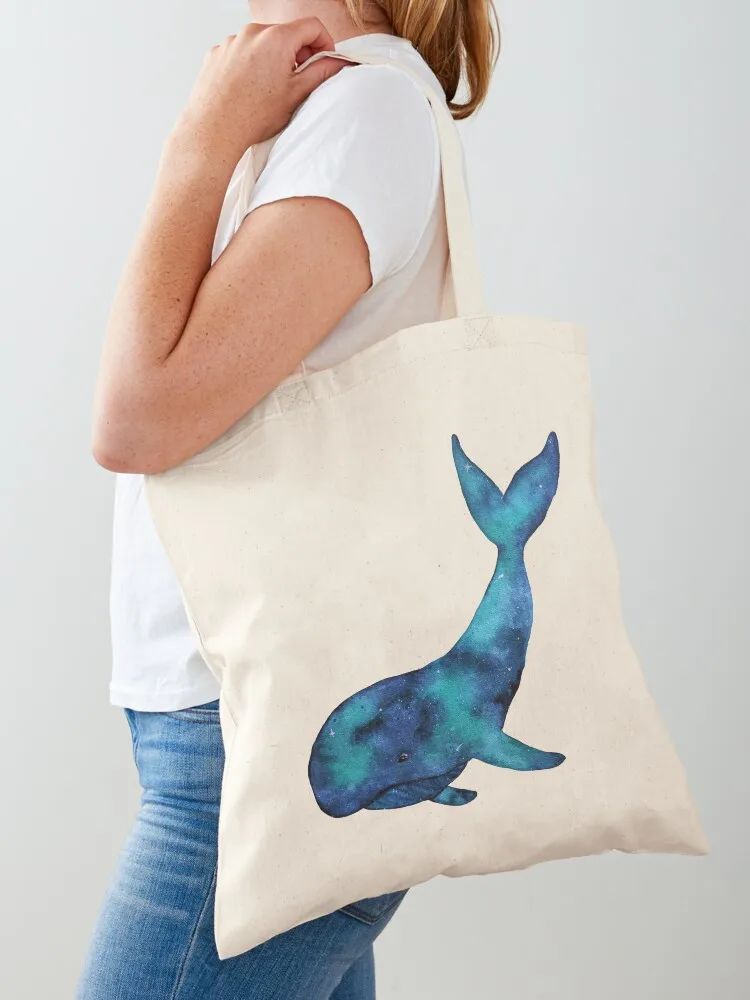 Cosmic Whale Tote Bag canvas bags tote bag cloth bag woman Shopper