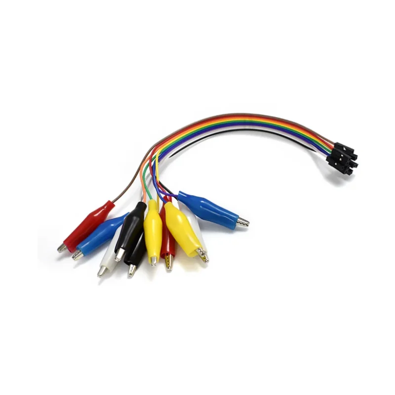 20/30cm Double Ended Alligator Clips Male Female Crocodile Clip Test Clip Dupont Line Jumper DIY Connection