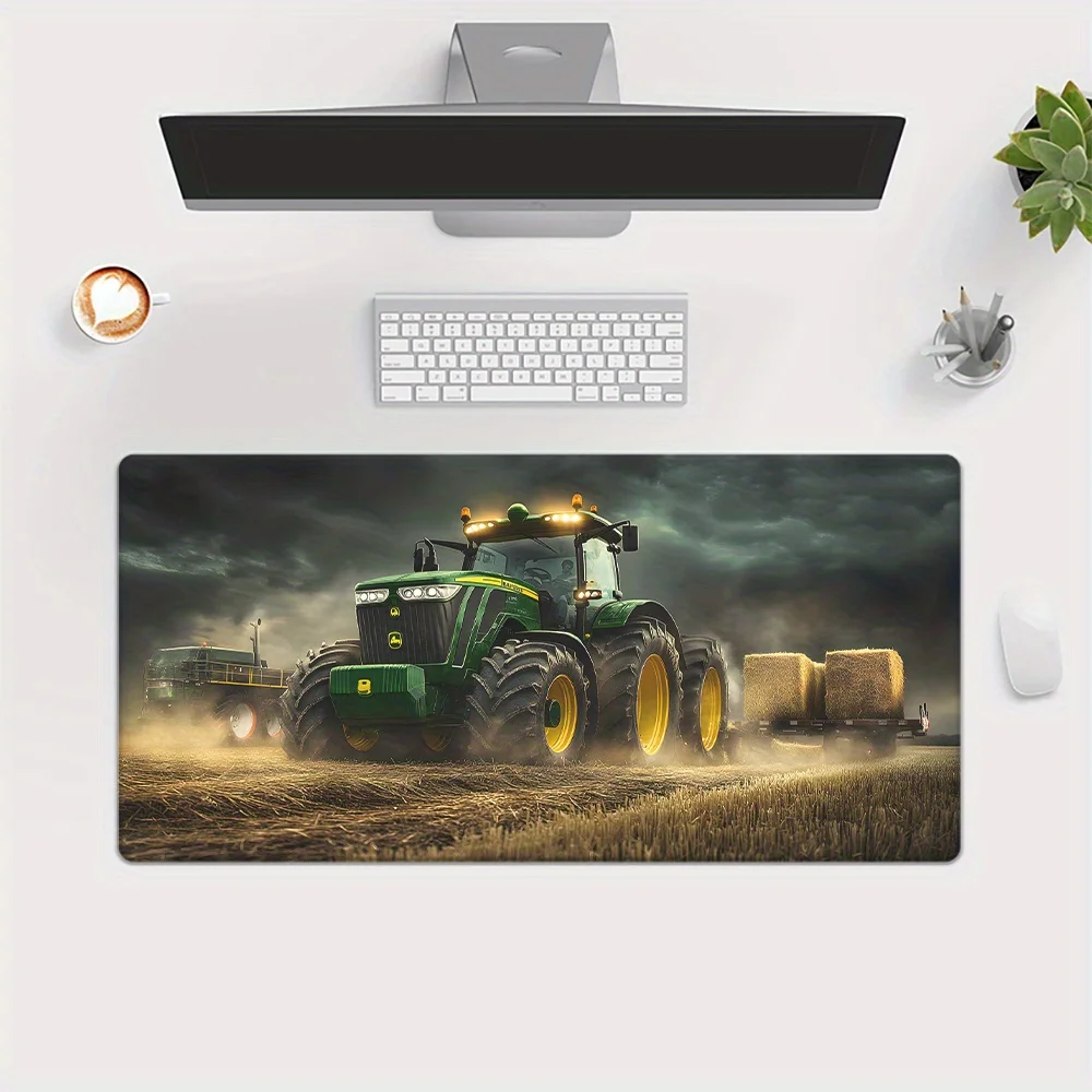 Extra Large Gaming Mouse Pad, Gaming Accessories, High Definition Printing Tractor Design, Suitable for Gaming and Office Use