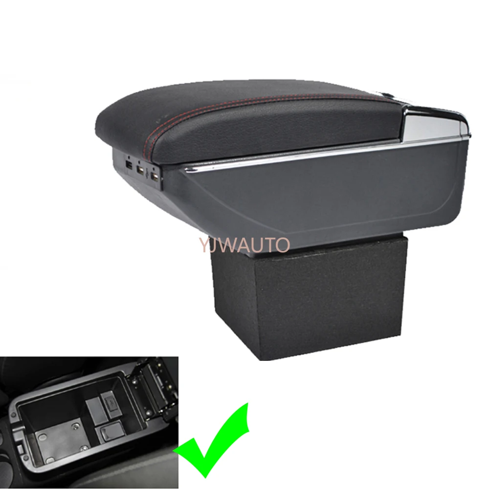 Armrest For Mitsubishi ASX Lancer Outlander Pajero Center Console Box Car Arm Rest Ashtray Storage Box with CUP Holder