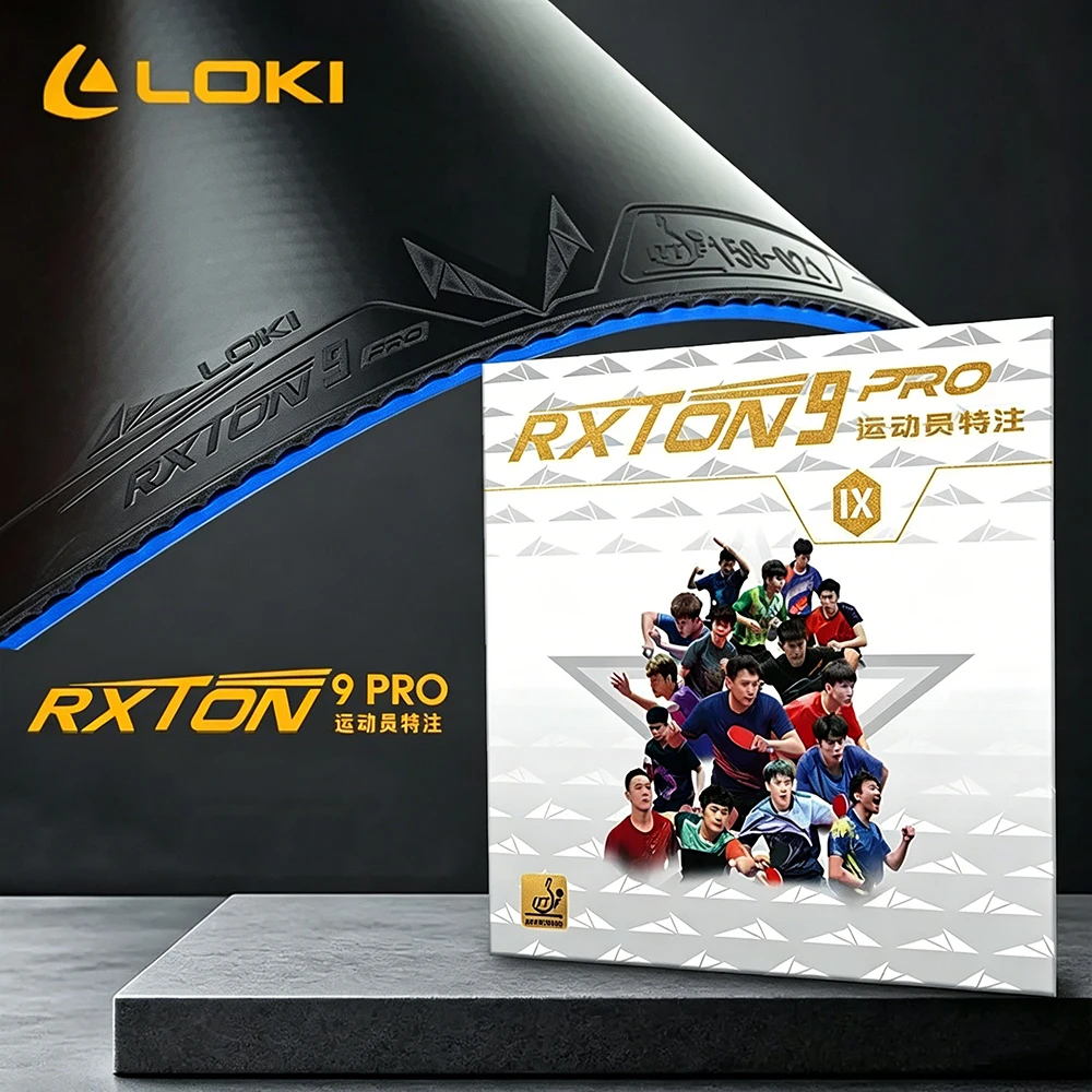 original-loki-rxton-9-pro-table-tennis-rubber-professional-red-black-375-39-40-hardness-sticky-ping-pong-rubber-sheet