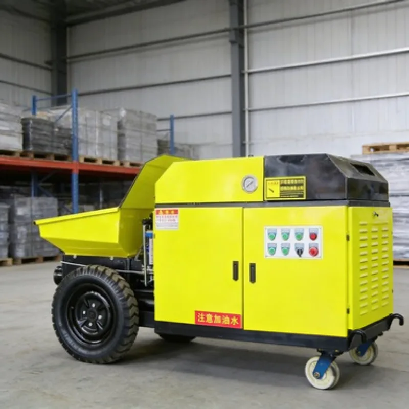 Hot Sale Cement Conveyor Pump Equipment Fine Aggregate Concrete Hydraulic Pumps China Concrete Pump Truck
